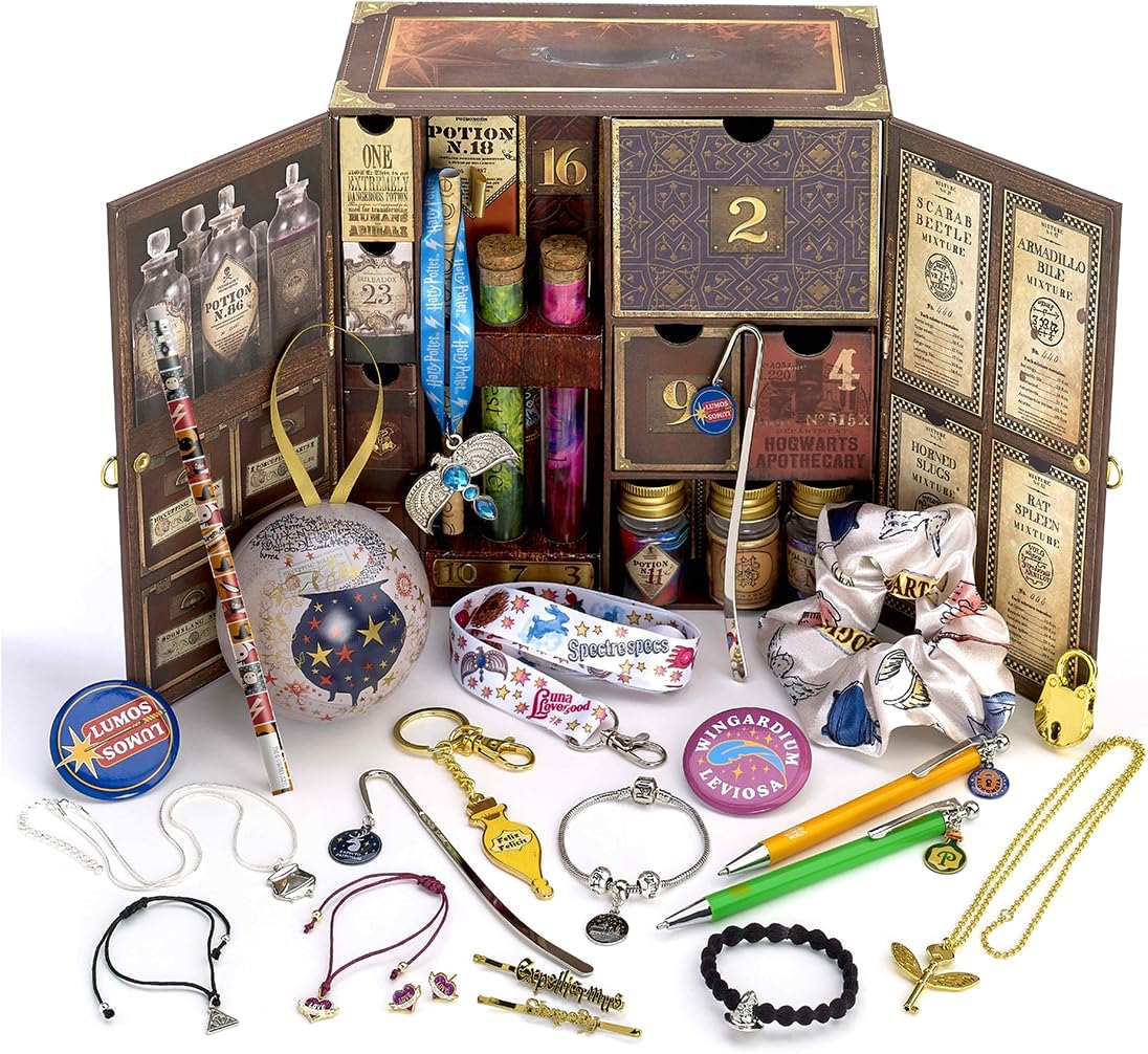 Magic Potions Advent Calendar - 24 Days of Jewelry & Charms 🧪✨